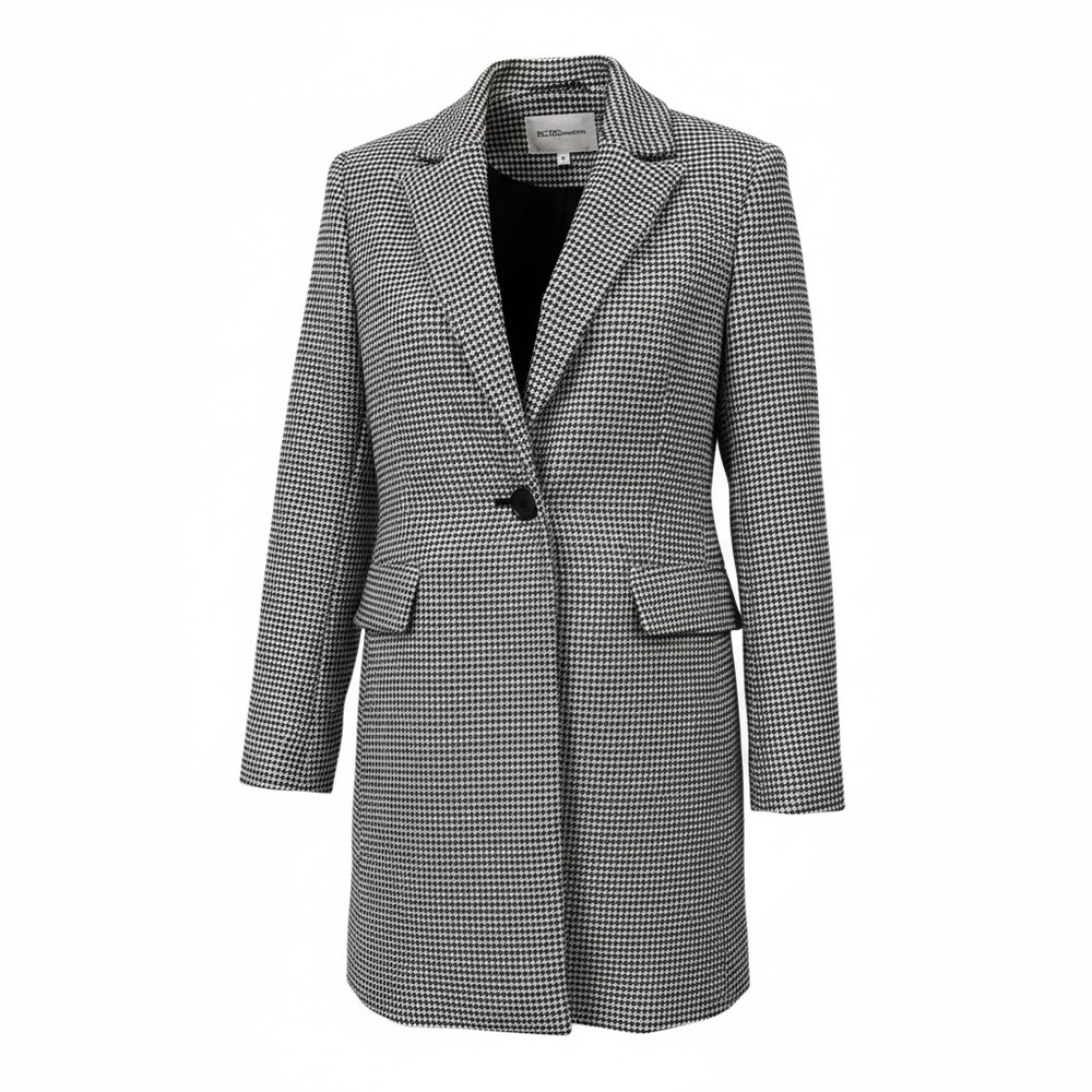 BCBGeneration Black and White Houndstooth Blazer Sz medium